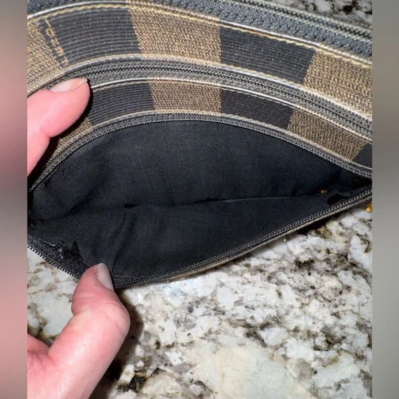 Fendi Pequin Bag Clutch Pouch - Picture 7 of 12